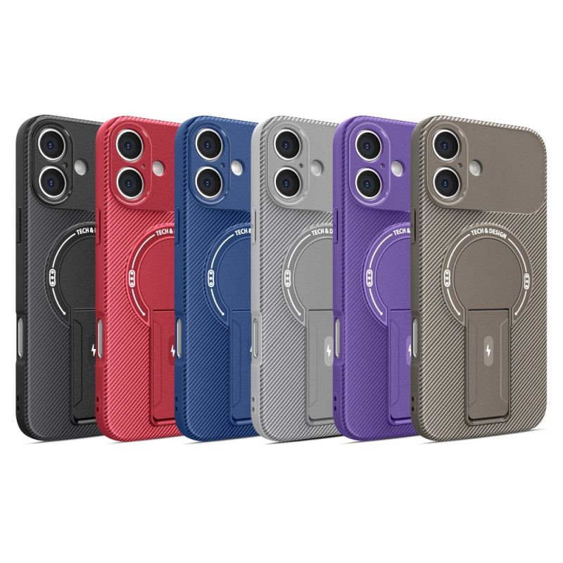 Deksel Til iPhone 17 Ultraslitesterk Med Innebygd Stativ