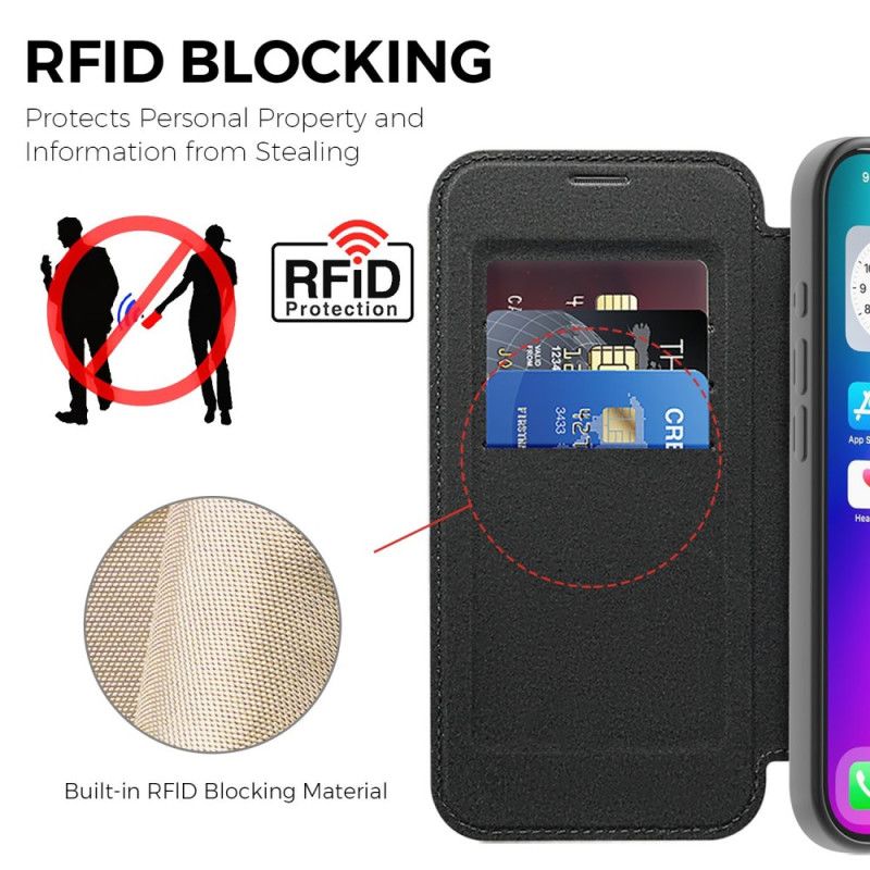 Folio Deksel iPhone 17 Magsafe-kompatibel Vattert