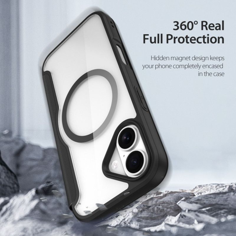 Folio Deksel iPhone 17 Magsafe Skin X Pro-serien Dux Ducis