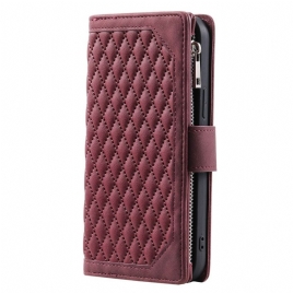 Folio Deksel iPhone 17 Premium Quiltet