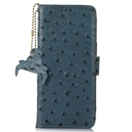 Folio Deksel iPhone 17 Rfid-blokkerende Skinn Med Strutstekstur