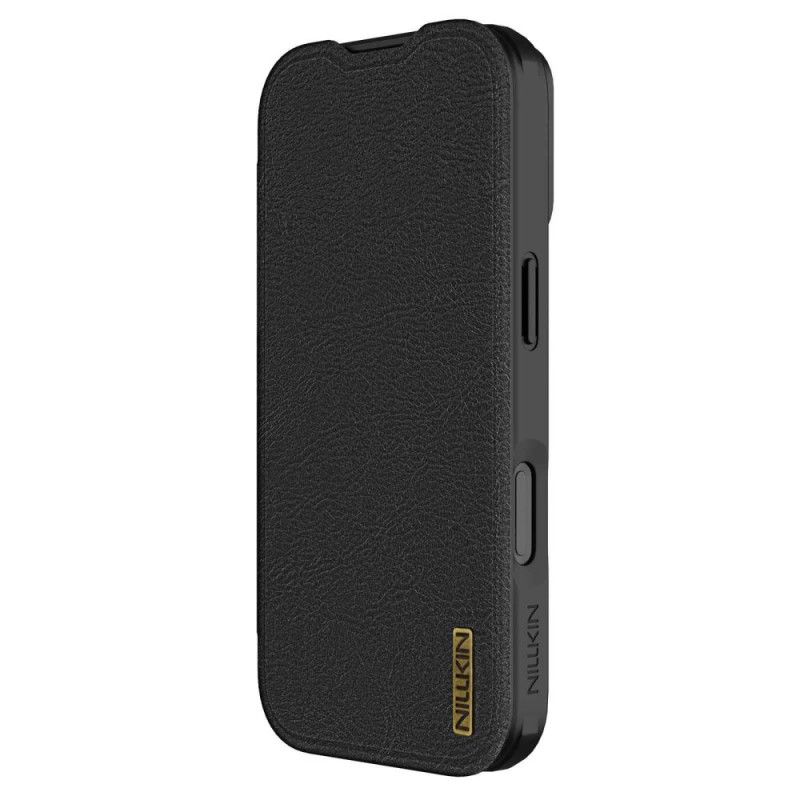 Folio Deksel Lær iPhone 17 Qin Pro-serien Nillkin