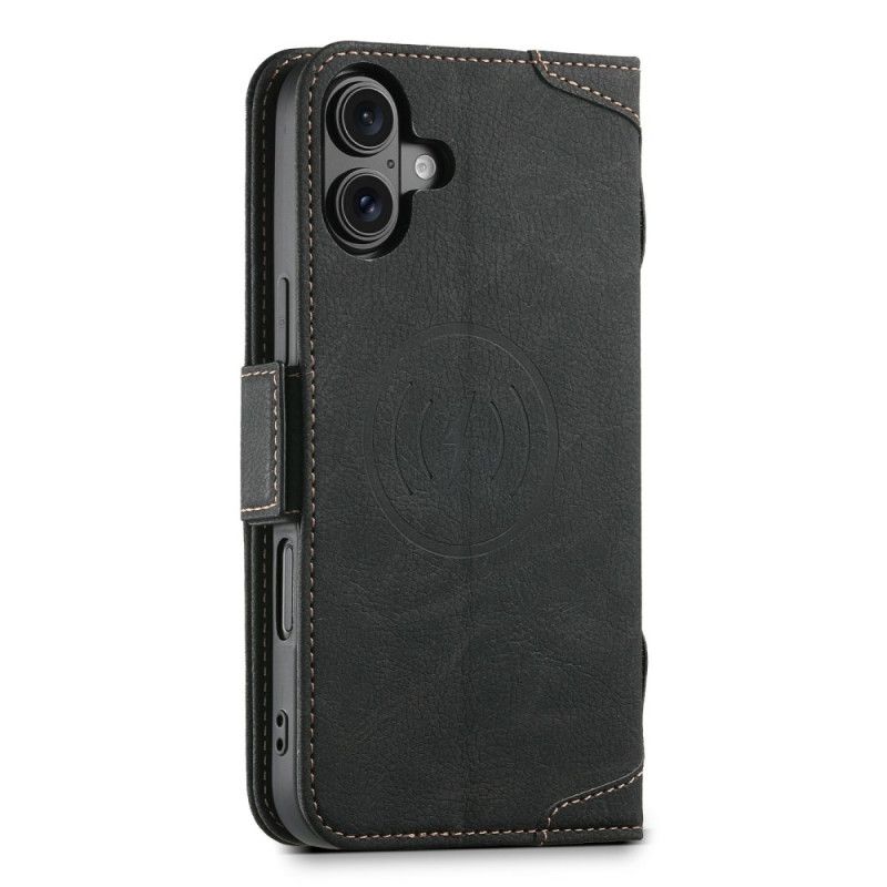 Folio Deksel Til iPhone 17 Magsafe-kompatibel Premium Retro