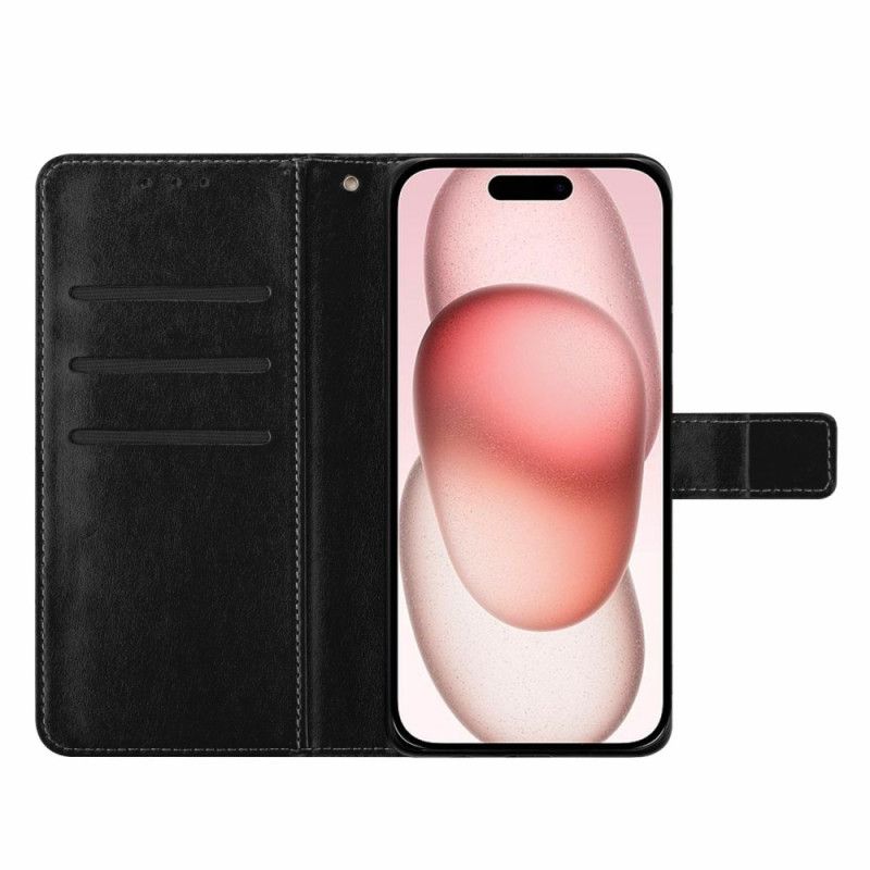 Lærdeksel Folio Deksel iPhone 17 Mobildeksel Mandala-trykk