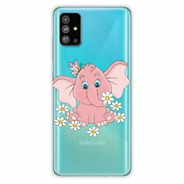 Deksel Til Samsung Galaxy S20 Pink Elephant Transparent