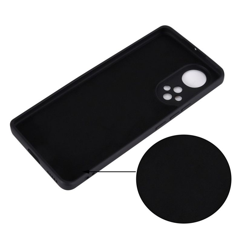 Deksel Til Huawei Nova 9 Pro / Honor 50 Pro Flytende Silikon Med Snor