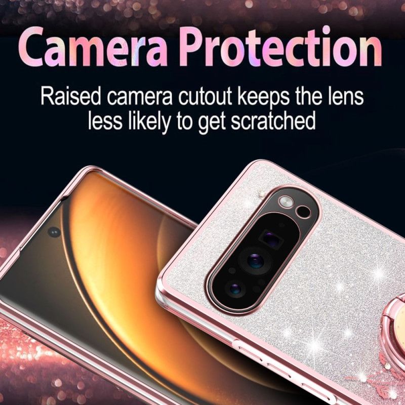 Deksel Google Pixel 10 Pro Xl Kadem Ringholder Med Strass