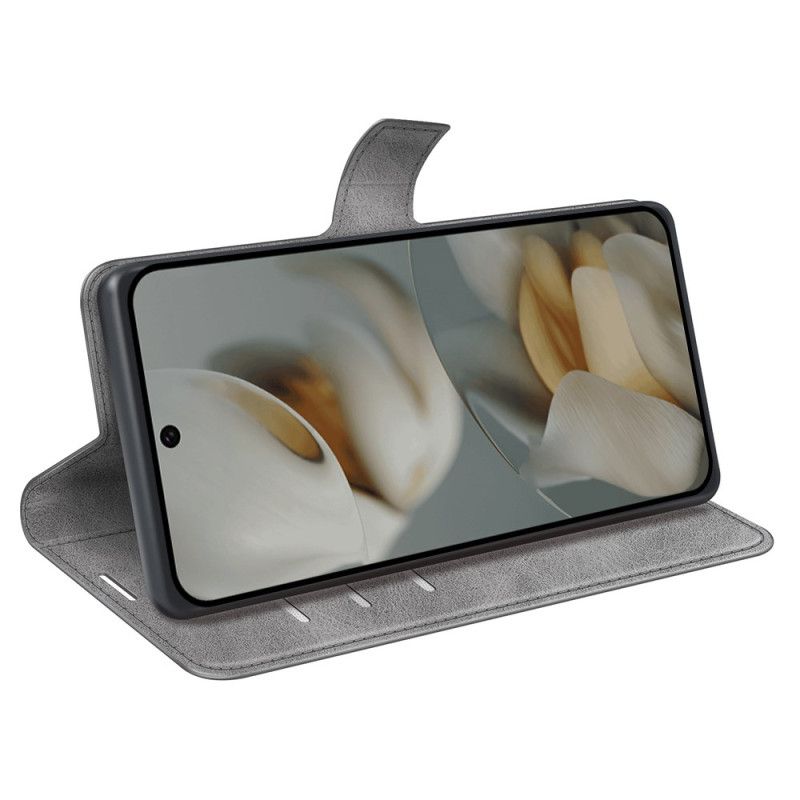 Folio Deksel Google Pixel 10 Pro Xl Skinnstil Beskyttelse Deksel