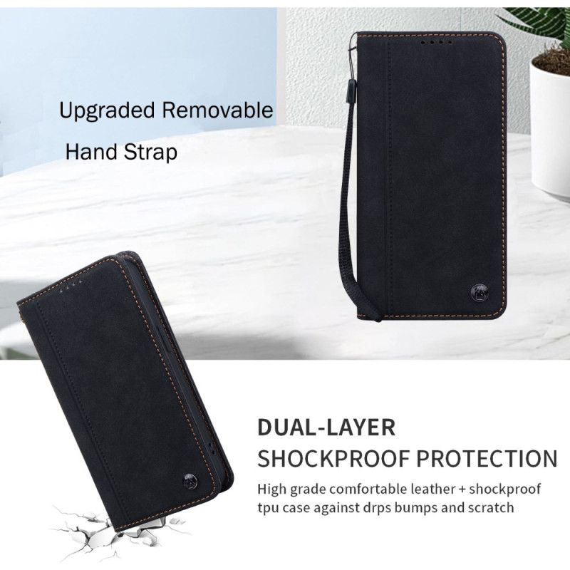 Folio Deksel Til Google Pixel 10 Pro Xl Kantbånd