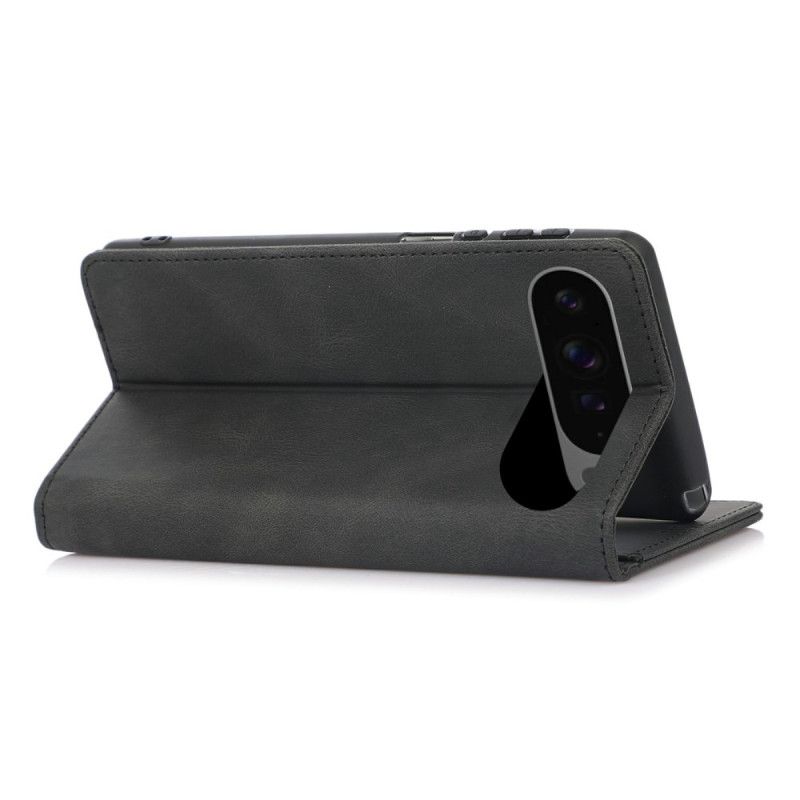 Folio Deksel Til Google Pixel 10 Pro Xl Semsket Skinneffekt