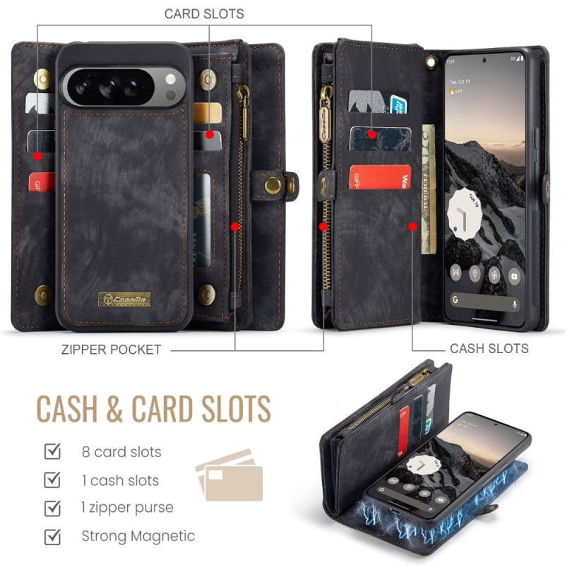 Lærdeksel Folio Deksel Google Pixel 10 Pro Xl Mobildeksel Casem