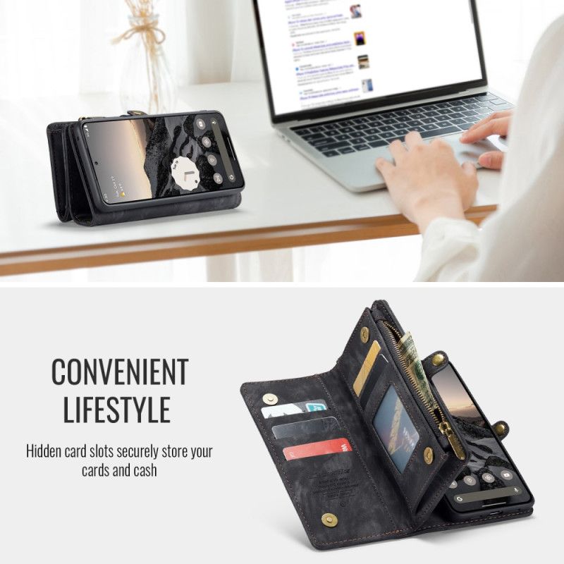 Lærdeksel Folio Deksel Google Pixel 10 Pro Xl Mobildeksel Casem