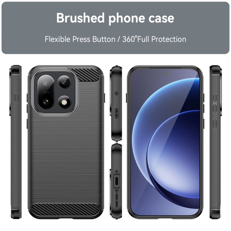 Deksel Oneplus 15 Mobildeksel Børstet Karbonfiber