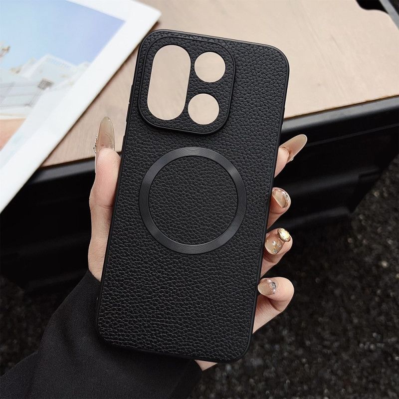 Deksel Oneplus 15 Mobildeksel Magsafe Litchi-tekstur