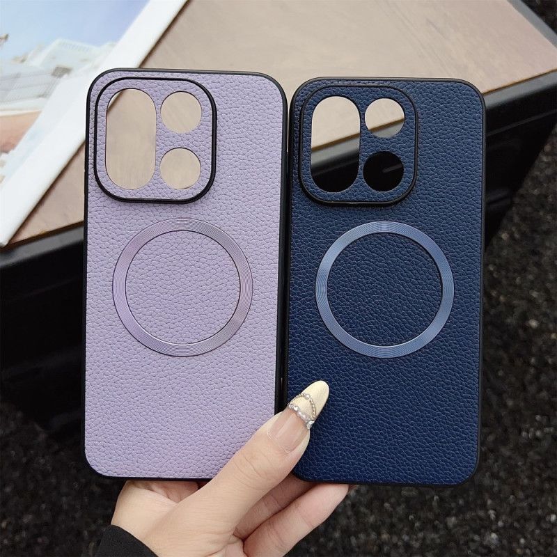 Deksel Oneplus 15 Mobildeksel Magsafe Litchi-tekstur