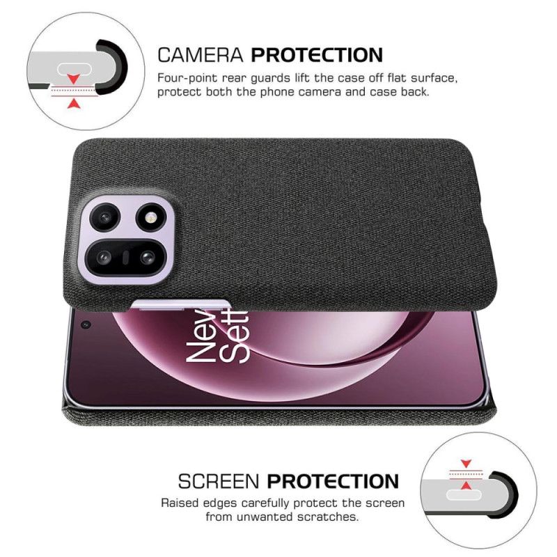 Deksel Oneplus 15 Stofftekstur