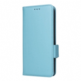 Folio Deksel Oneplus 15 Imitasjon I Skinn Med Stropp Beskyttelse Deksel