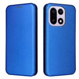 Folio Deksel Oneplus 15 Karbonfiber Beskyttelse Deksel