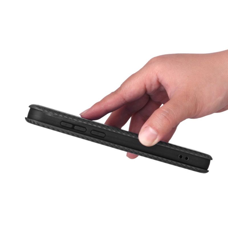 Folio Deksel Oneplus 15 Karbonfiber Beskyttelse Deksel