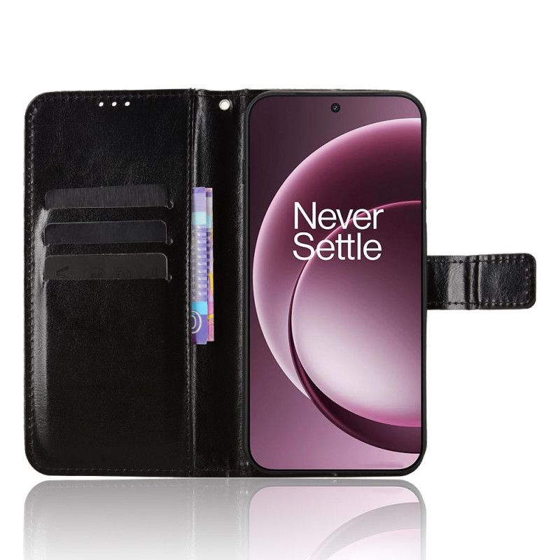 Folio Deksel Oneplus 15 Prangende Kunstskinn Beskyttelse Deksel