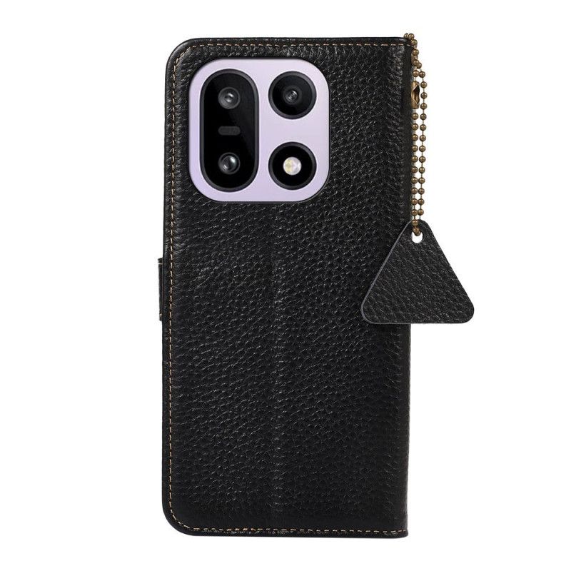 Folio Deksel Oneplus 15 Skinn Med Rfid-beskyttelse Beskyttelse Deksel