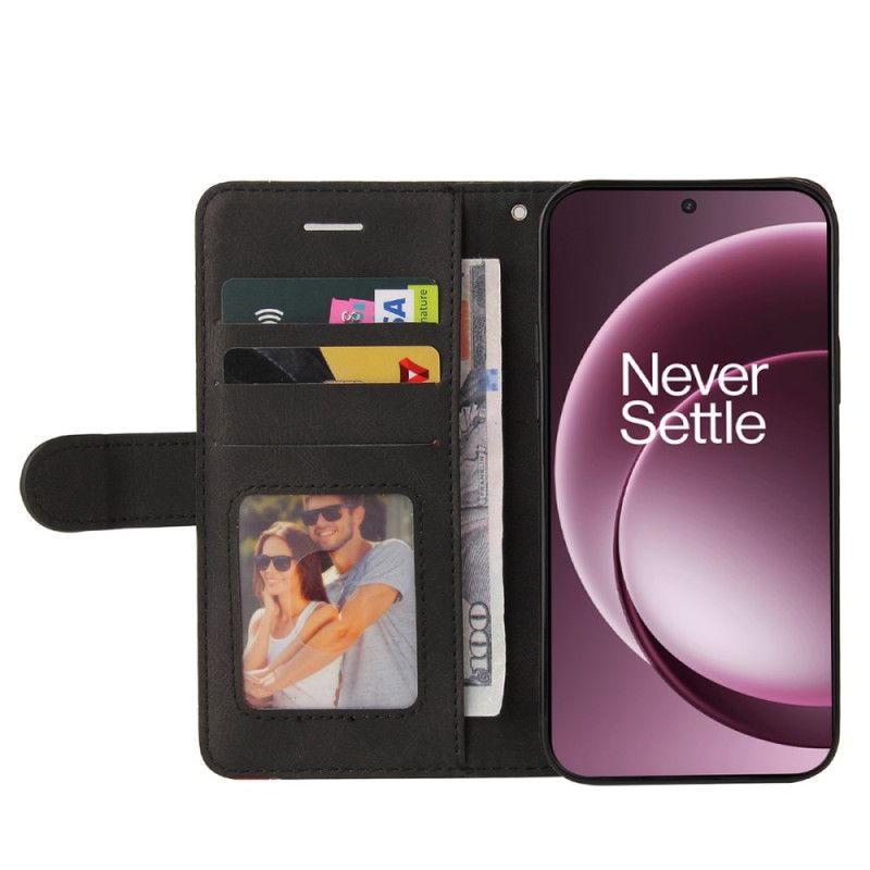 Folio Deksel Oneplus 15 Tofarget Krusning