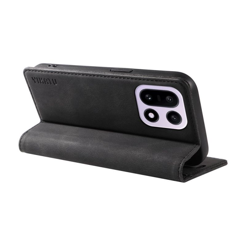 Folio Deksel Oneplus 15 Yikatu Semsket Skinn-effekt