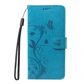 Lærdeksel Folio Deksel Oneplus 15 Mobildeksel Blomstermønster