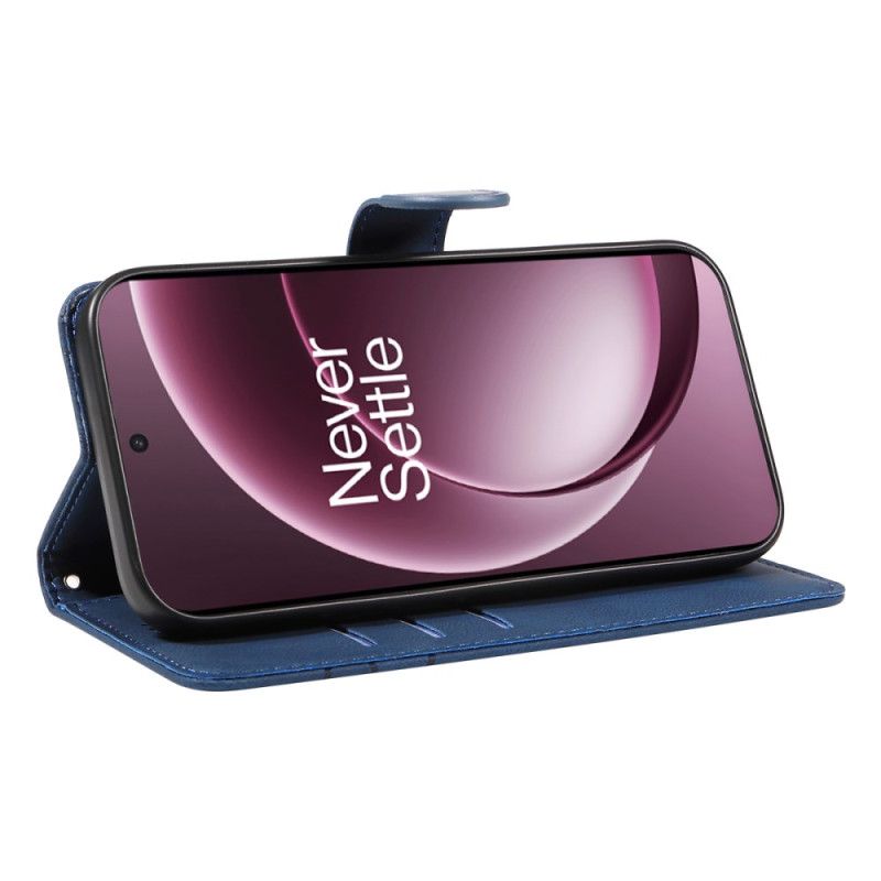 Lærdeksel Folio Deksel Oneplus 15 Mobildeksel Bølgemønster