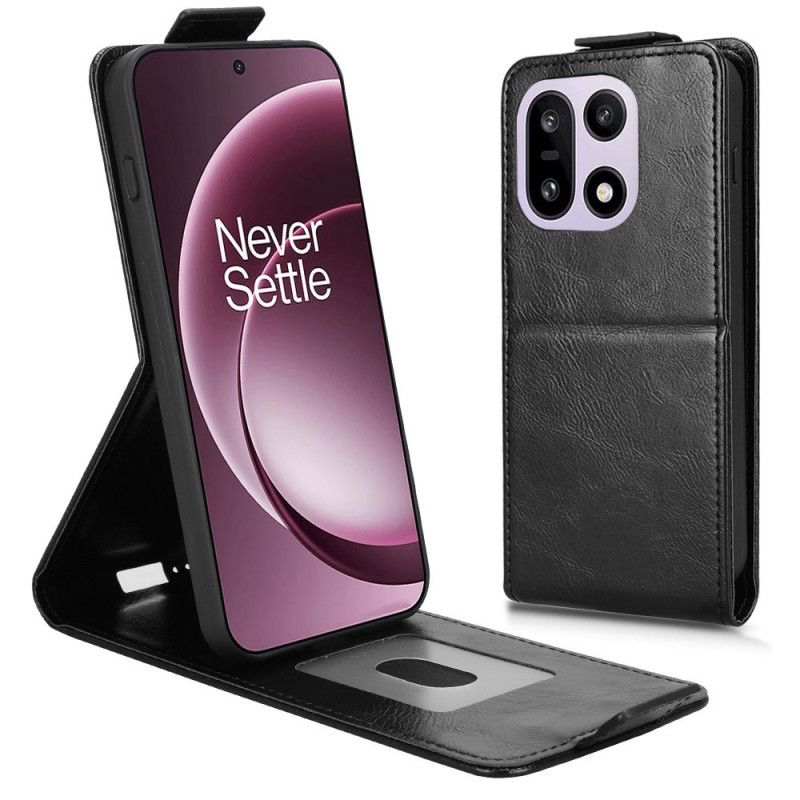 Lærdeksel Folio Deksel Oneplus 15 Mobildeksel Vertikal Klaff