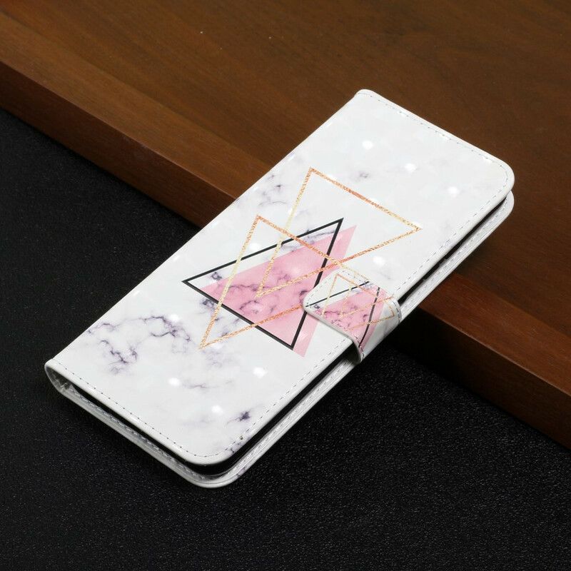 Lærdeksel Til Samsung Galaxy A02s Paljetttrekant