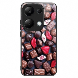 Deksel Til Xiaomi Redmi Note 13 Pro 4g Herdet Glasssjokolade