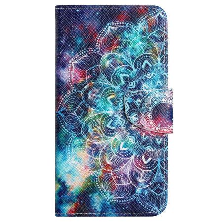 Lærdeksel Folio Deksel Xiaomi Redmi Note 13 Pro 4g Mobildeksel Stjernehimmel Og Lanyard Mandala