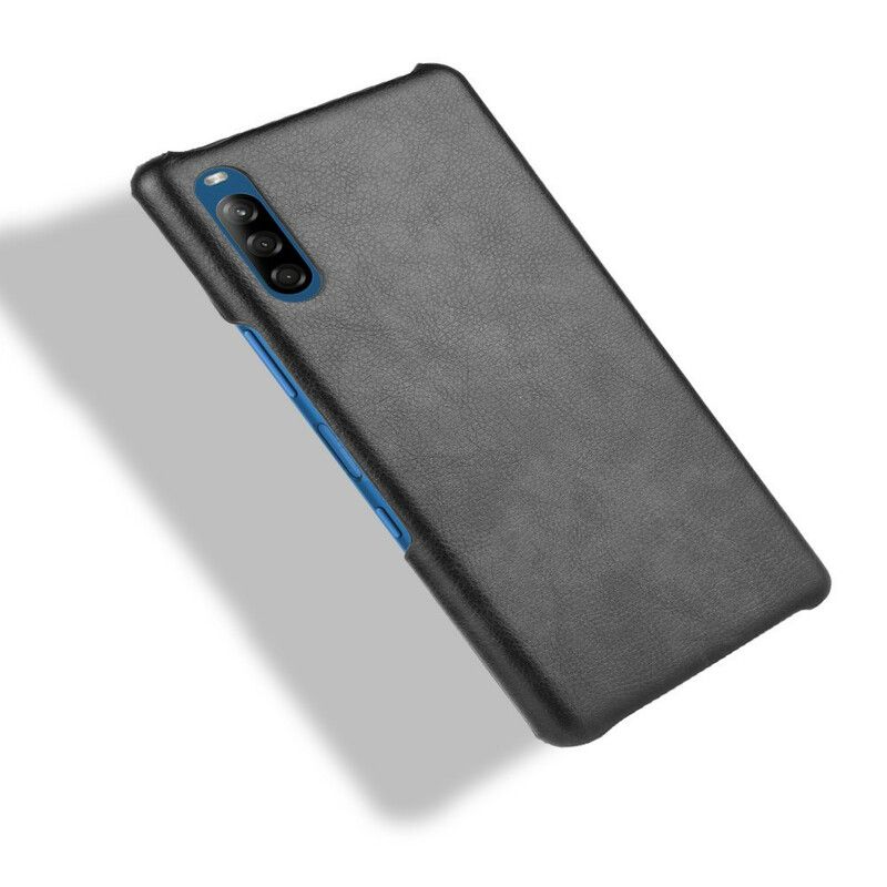 Mobildeksel Til Sony Xperia L4 Litchi Skinneffekt