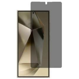 Anti-spion Skjermbeskytter I Herdet Glass For Samsung Galaxy S25 Ultra 5g