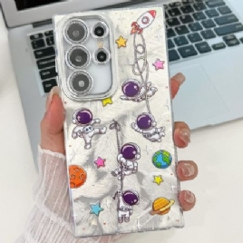 Deksel Samsung Galaxy S25 Ultra 5g Astronaut Med Linsebeskytter
