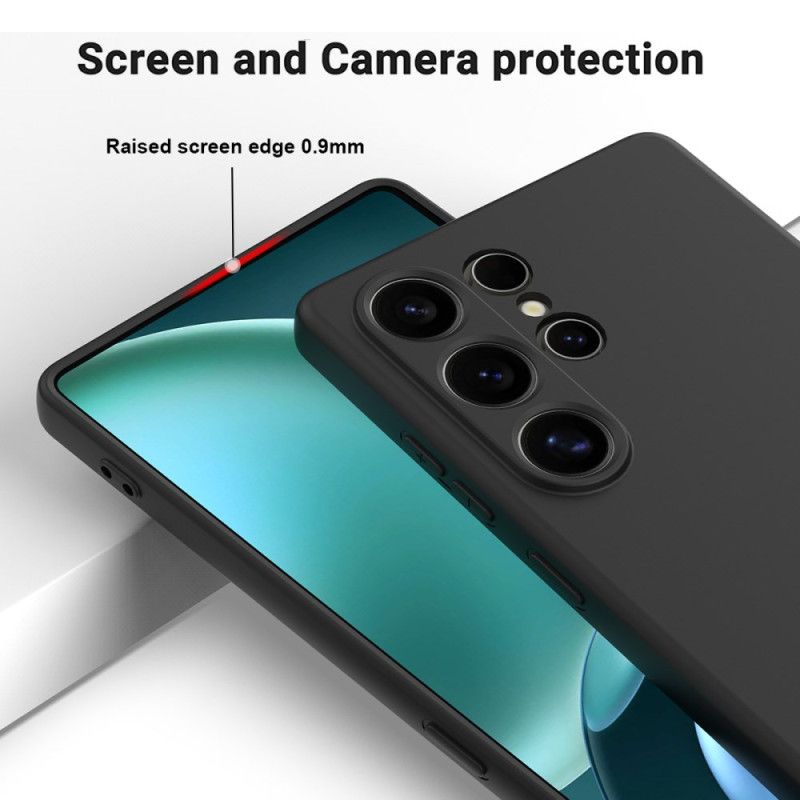 Deksel Samsung Galaxy S25 Ultra 5g Flytende Silikonrem