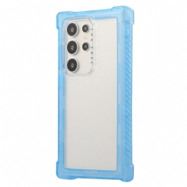 Deksel Samsung Galaxy S25 Ultra 5g Forsterket Silikonramme