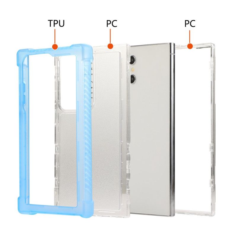 Deksel Samsung Galaxy S25 Ultra 5g Forsterket Silikonramme