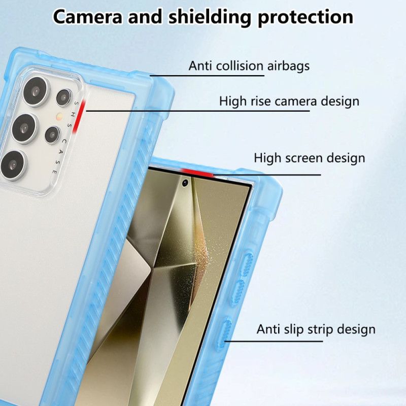 Deksel Samsung Galaxy S25 Ultra 5g Forsterket Silikonramme