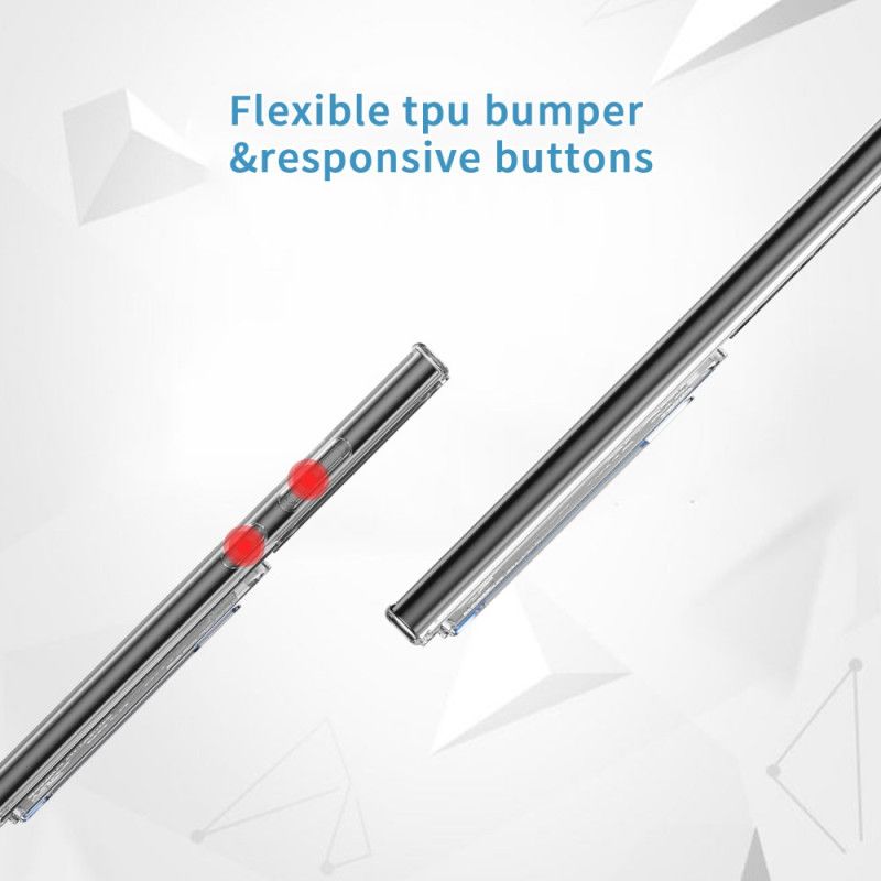 Deksel Samsung Galaxy S25 Ultra 5g Gjennomsiktig Med Kortholder