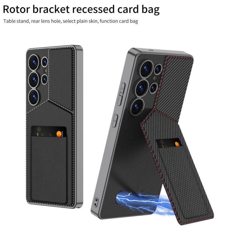 Deksel Samsung Galaxy S25 Ultra 5g Gkk Kortholder Og Støtte