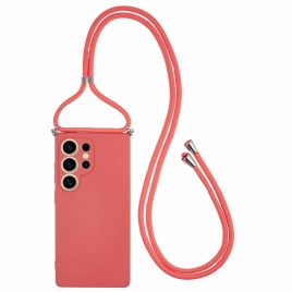 Deksel Samsung Galaxy S25 Ultra 5g Gummiert Overflate Beskyttelse Deksel