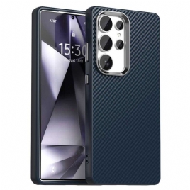 Deksel Samsung Galaxy S25 Ultra 5g Karbonfibertekstur