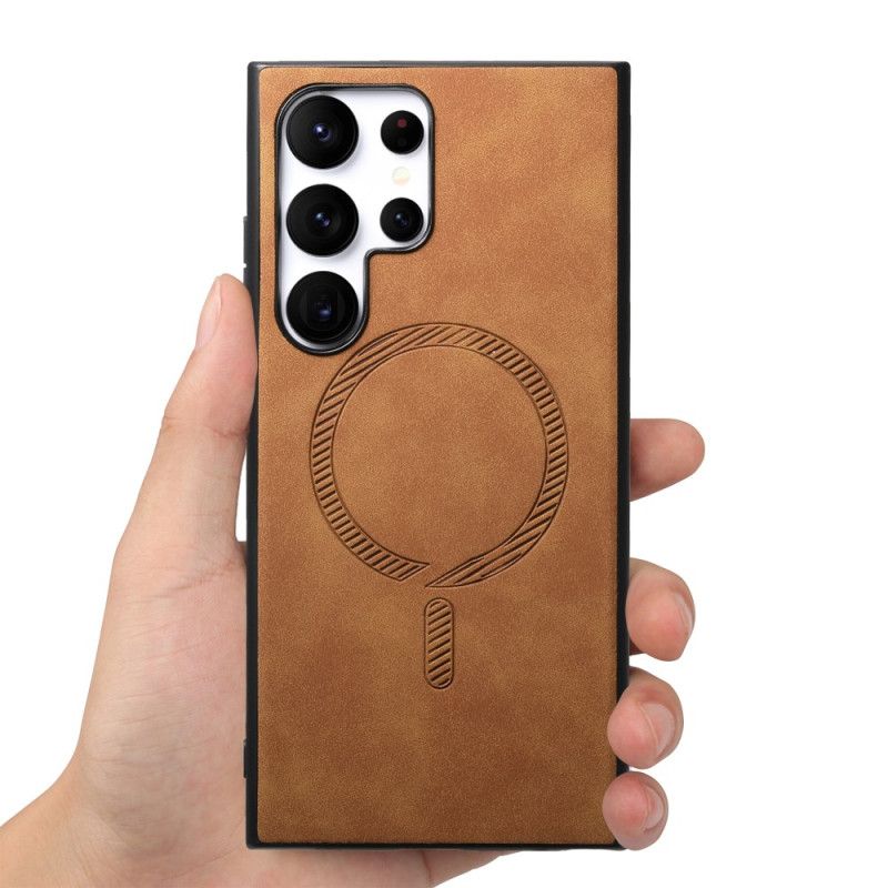 Deksel Samsung Galaxy S25 Ultra 5g Kompatibel Med Vintage Magsafe