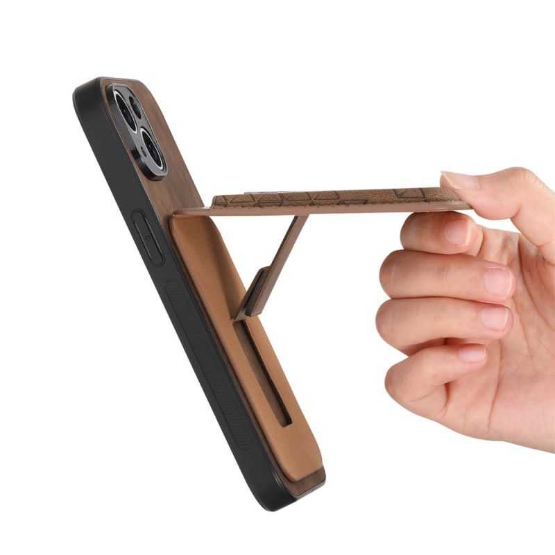 Deksel Samsung Galaxy S25 Ultra 5g Kortholder Og Stativ Med Trykt Mønster