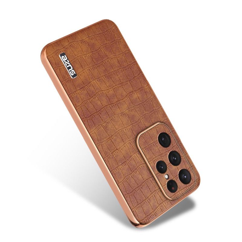 Deksel Samsung Galaxy S25 Ultra 5g Krokodilleeffekt Azns Beskyttelse Deksel