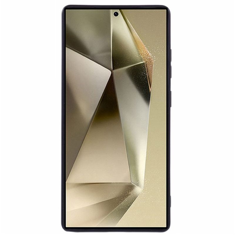 Deksel Samsung Galaxy S25 Ultra 5g Matt Silikon Med Skjermbeskytter I Herdet Glass