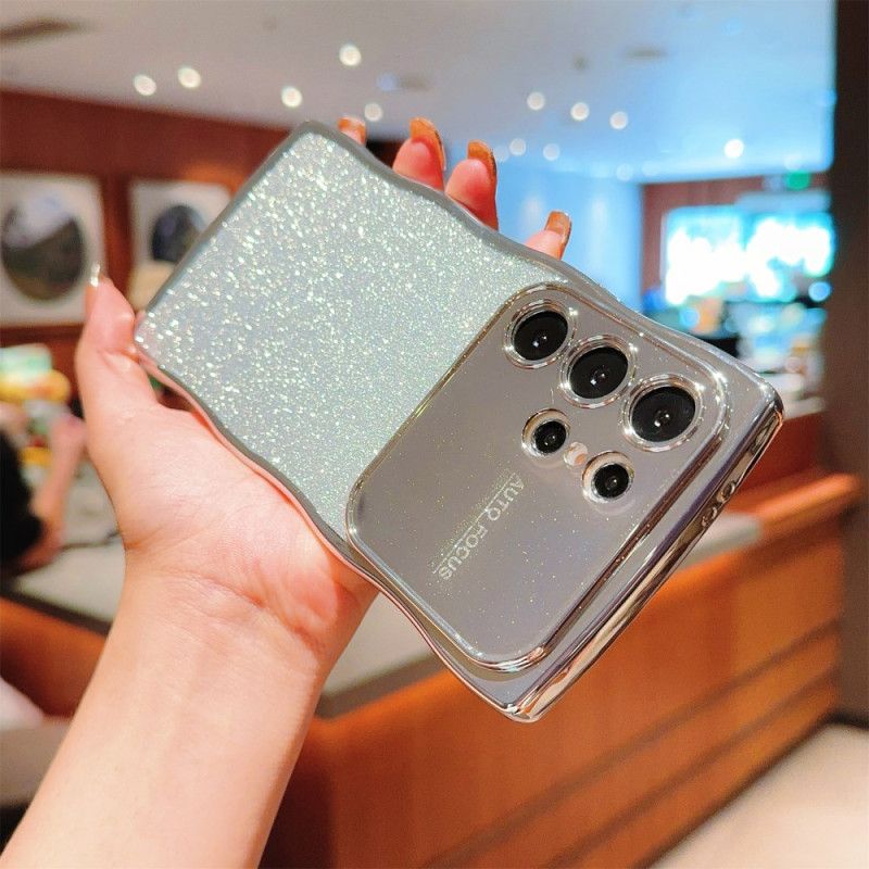 Deksel Samsung Galaxy S25 Ultra 5g Mobildeksel Glitterdesign