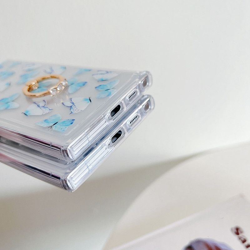 Deksel Samsung Galaxy S25 Ultra 5g Mobildeksel Mønstret Ringholder